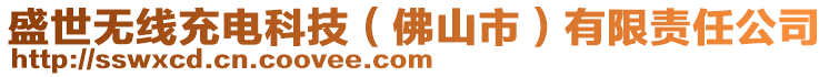 盛世無線充電科技（佛山市）有限責(zé)任公司