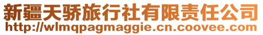 新疆天驕旅行社有限責任公司