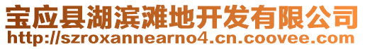 寶應縣湖濱灘地開發有限公司