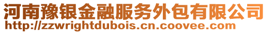 河南豫銀金融服務外包有限公司