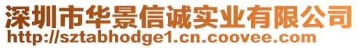 深圳市華景信誠實業有限公司