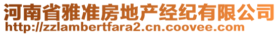 河南省雅準房地產經紀有限公司