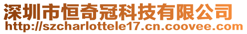深圳市恒奇冠科技有限公司
