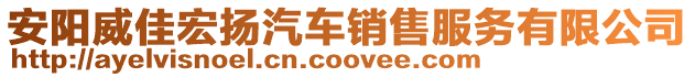 安陽威佳宏揚汽車銷售服務有限公司