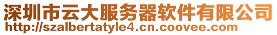 深圳市云大服務(wù)器軟件有限公司