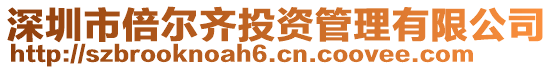 深圳市倍爾齊投資管理有限公司