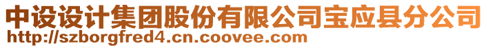 中設設計集團股份有限公司寶應縣分公司