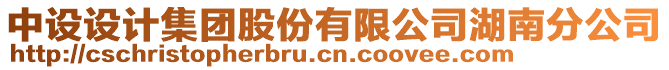 中設設計集團股份有限公司湖南分公司