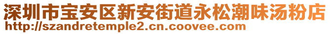 深圳市寶安區(qū)新安街道永松潮味湯粉店