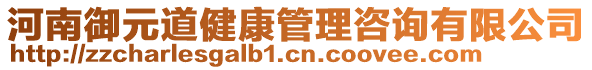 河南御元道健康管理咨詢有限公司