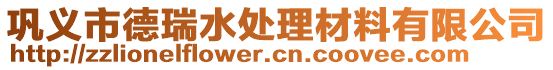 鞏義市德瑞水處理材料有限公司