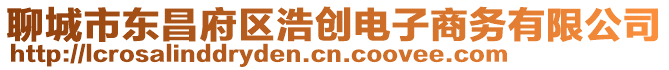 聊城市東昌府區(qū)浩創(chuàng)電子商務有限公司