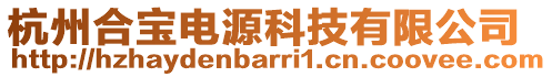 杭州合寶電源科技有限公司