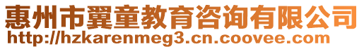 惠州市翼童教育咨詢有限公司