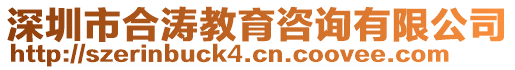 深圳市合濤教育咨詢有限公司