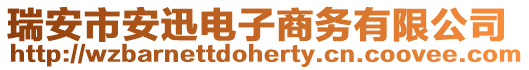 瑞安市安迅電子商務(wù)有限公司