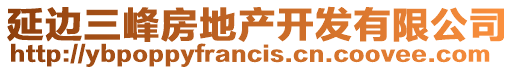 延邊三峰房地產(chǎn)開發(fā)有限公司