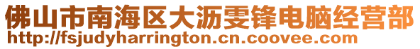 佛山市南海區大瀝雯鋒電腦經營部