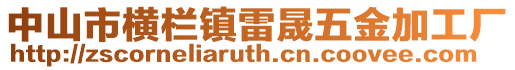 中山市橫欄鎮雷晟五金加工廠