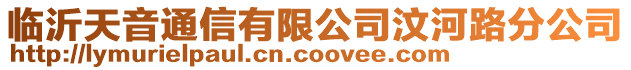 臨沂天音通信有限公司汶河路分公司