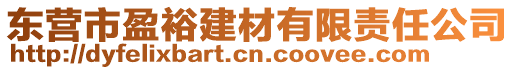 東營市盈裕建材有限責任公司