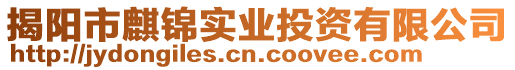 揭陽市麒錦實業投資有限公司