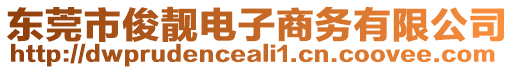 東莞市俊靚電子商務(wù)有限公司