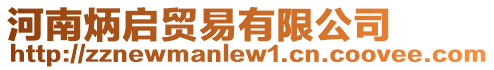 河南炳啟貿(mào)易有限公司