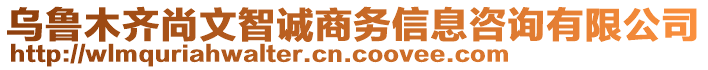 烏魯木齊尚文智誠商務信息咨詢有限公司