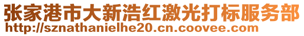 張家港市大新浩紅激光打標服務部