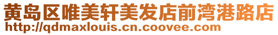 黃島區唯美軒美發店前灣港路店