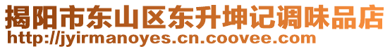 揭陽市東山區(qū)東升坤記調(diào)味品店