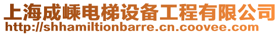 上海成嵊電梯設(shè)備工程有限公司