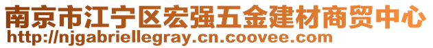 南京市江寧區(qū)宏強(qiáng)五金建材商貿(mào)中心