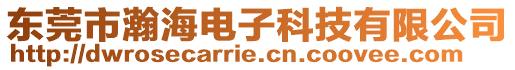 東莞市瀚海電子科技有限公司