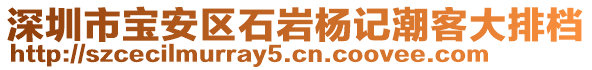 深圳市寶安區(qū)石巖楊記潮客大排檔