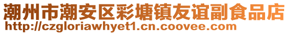 潮州市潮安區(qū)彩塘鎮(zhèn)友誼副食品店