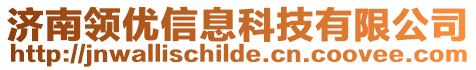 濟(jì)南領(lǐng)優(yōu)信息科技有限公司