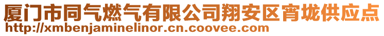 廈門市同氣燃?xì)庥邢薰鞠璋矃^(qū)宵垅供應(yīng)點(diǎn)