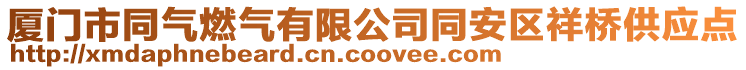 廈門市同氣燃?xì)庥邢薰就矃^(qū)祥橋供應(yīng)點(diǎn)