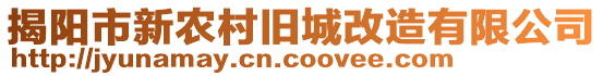 揭陽市新農(nóng)村舊城改造有限公司