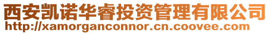 西安凱諾華睿投資管理有限公司