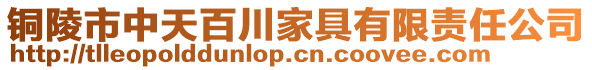 銅陵市中天百川家具有限責任公司