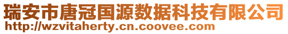 瑞安市唐冠國源數據科技有限公司