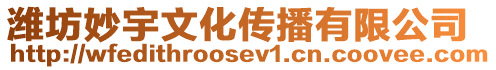 濰坊妙宇文化傳播有限公司