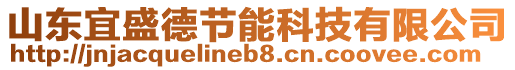 山東宜盛德節能科技有限公司