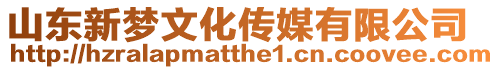 山東新夢文化傳媒有限公司