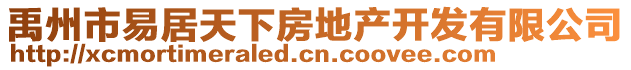 禹州市易居天下房地產開發有限公司