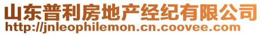 山東普利房地產(chǎn)經(jīng)紀(jì)有限公司