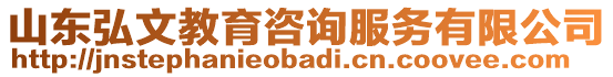 山東弘文教育咨詢服務(wù)有限公司